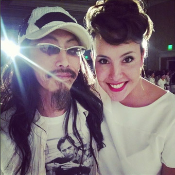 With Takashi Kitamura